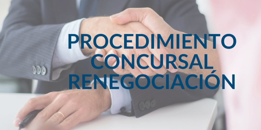 Procedimiento Concursal de Renegociación. Personas Naturales